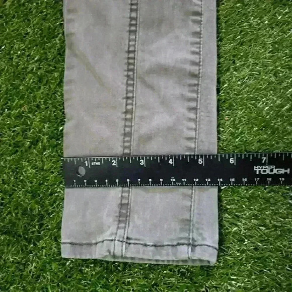 American Eagle Super High Rise Jegging Crop Jeans Sz 0 Next Level Stretch Light - Picture 6 of 9